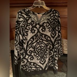 ROZ & ALI Three quarter sleeve blouse - Women - size XL